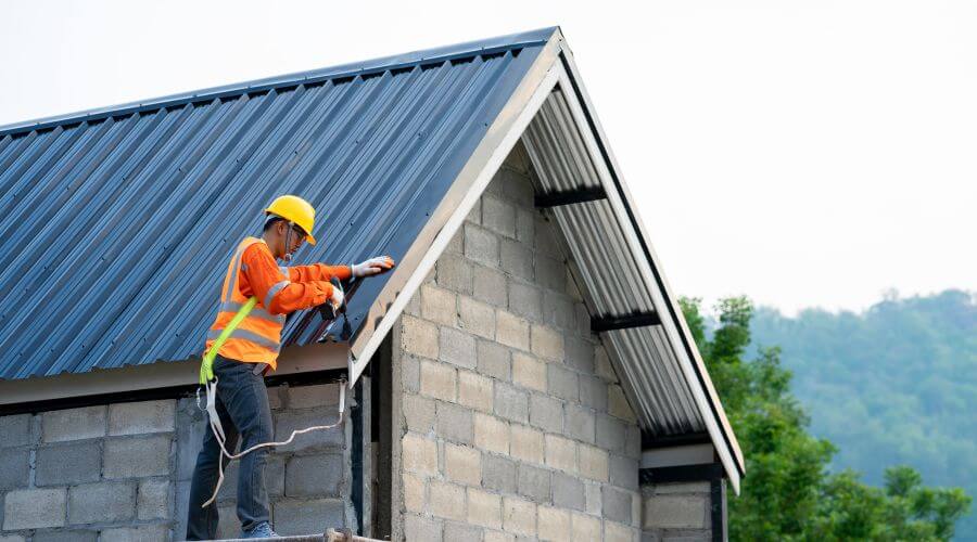 Professional metal roof installation in Montpelier, VT